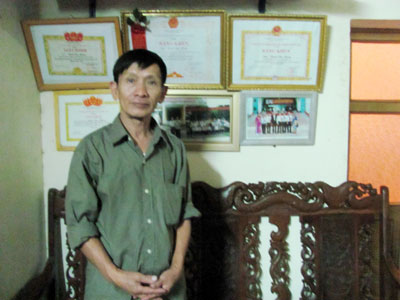 Người nông dân được vinh danh Công dân ưu tú