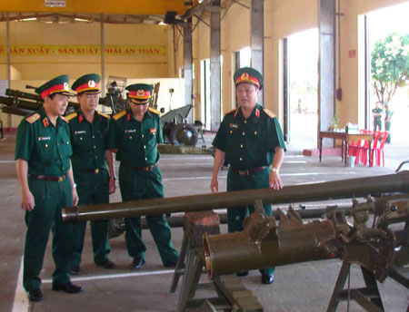 Quân đoàn 3:  Thi xưởng sửa chữa vũ khí trang bị kỹ thuật toàn quân giỏi