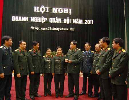 Bộ Quốc phòng tổ chức Hội nghị doanh nghiệp quân đội năm 2011