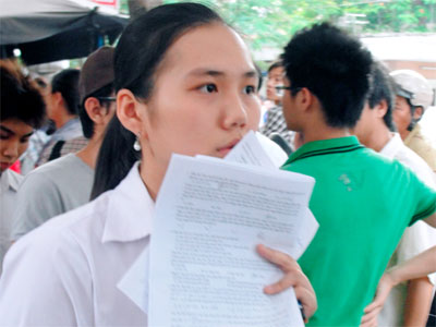 Xét  tuyển nguyện vọng 2 và 3