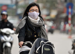 Không khí lạnh tăng cường tại các tỉnh miền Bắc