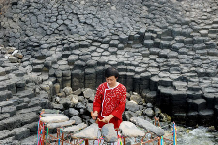 Độc đáo thắng cảnh gành Đá Đĩa