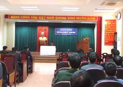 Khai giảng khóa đào tạo “An ninh mạng”