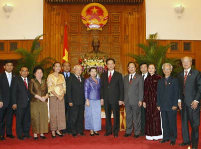 Việt Nam coi trọng quan hệ hữu nghị và hợp tác với Cam-pu-chia