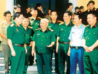 Tập huấn cán bộ chỉ huy cơ quan bảo vệ an ninh