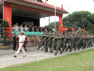 Trường Sỹ quan Đặc công khai giảng năm học 2009-2010