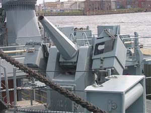 Hệ thống pháo phòng thủ trên tàu Hải quân các nước