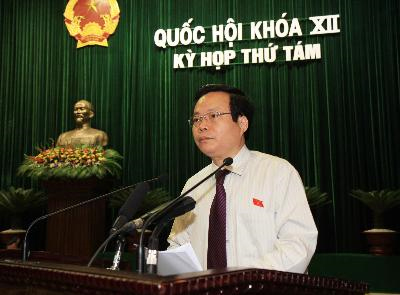 Thông qua dự toán ngân sách Nhà nước năm 2011