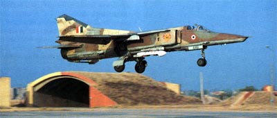 Ấn Độ trang bị hệ thống đối kháng điện tử mới cho máy bay Mig-27