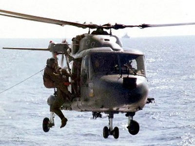Trực thăng Westland Lynx tạm dừng bay vì tai nạn