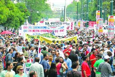 Hy Lạp tê liệt vì bãi công