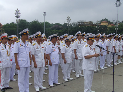 Sắt son lời thề giữ biển