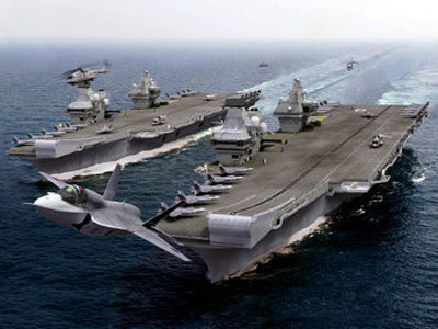 Anh xem xét thay đổi kế hoạch đóng mới tàu sân bay mới
