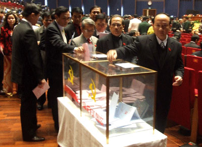 Công bố danh sách ủy viên Ban chấp hành Trung ương Đảng khóa XI