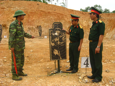 Chiến sĩ mới đến ngày “cán đích”