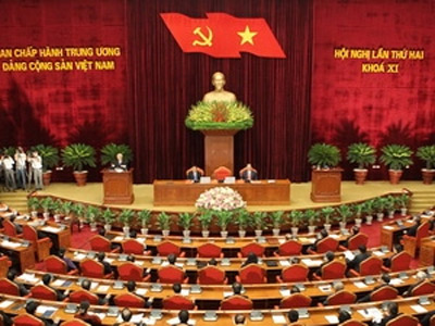 Thông báo Hội nghị lần thứ hai BCH TW Đảng khóa XI