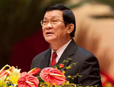 Đồng chí Trương Tấn Sang được bầu làm Chủ tịch nước