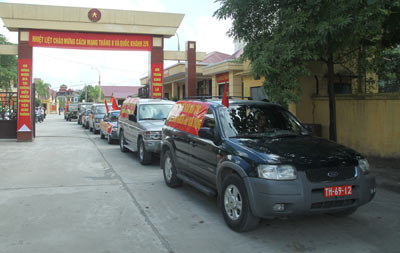 Đoàn viên, thanh niên Tổng cục Hậu cần ứng xử có văn hoá trong giao thông