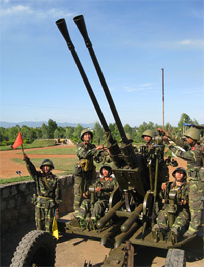 Người lính phòng không ở nơi “tóc bay cùng gió”