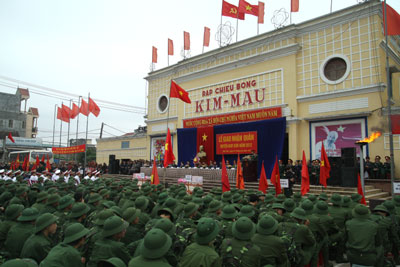 Kim Sơn trong sớm xuân ngày giao quân