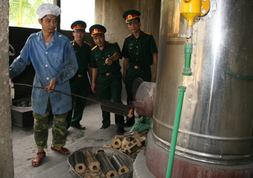 Quân khu 4: Hiệu quả từ sử dụng chất đốt 