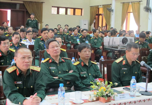 Tập huấn tổ chức và chỉ huy Quân y toàn quân năm 2013