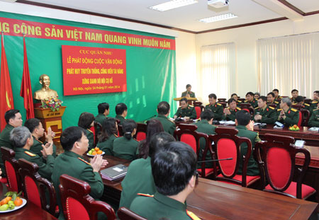 Cục Quân nhu (Tổng cục Hậu cần): Phát động triển khai Cuộc vận động 