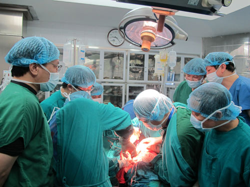 Ca ghép tụy-thận đầu tiên của  Việt Nam đã được tiến hành tại Bệnh viện 103, Học viện Quân y
