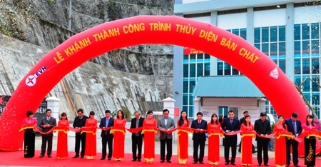 Khánh thành công trình thủy điện Bản Chát và phát điện tổ máy số 1 thủy điện Huội Quảng