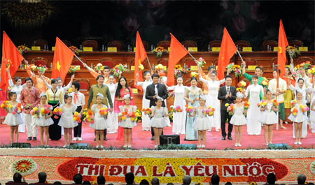 Tỏa sáng tinh thần yêu nước