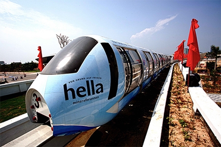 Đà Nẵng: Khai trương hệ thống xe điện một ray trên cao hiện đại nhất Việt Nam