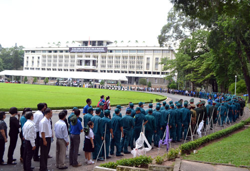 TP Hồ Chí Minh: Hơn 70.000 lượt người viếng Đại tướng Võ Nguyên Giáp