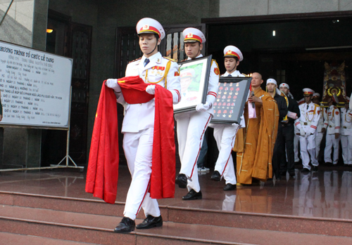 Lễ truy điệu Trung tướng Nguyễn Thới Bưng