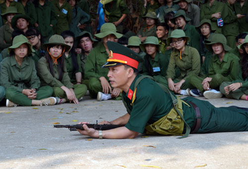 Giáo dục quốc phòng an ninh cho gần 15.000 sinh viên