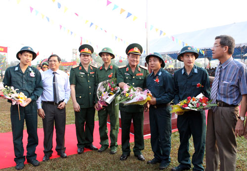 Chất lượng thanh niên trúng tuyển NVQS tăng lên rõ rệt