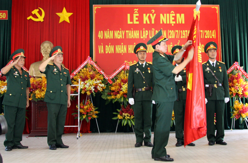 Lữ đoàn Công binh 550 đón nhận Huân chương Bảo vệ Tổ quốc hạng Nhất