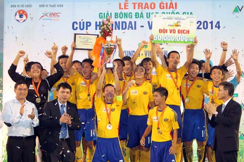 U15 Đồng Tháp giành chức vô địch