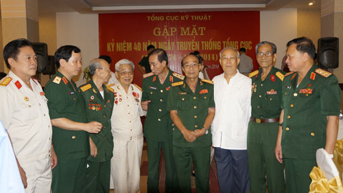 Tổng cục Kỹ thuật: Gặp mặt kỷ niệm 40 năm ngày truyền thống