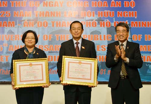 Kỷ niệm lần thứ 66 Ngày Cộng hòa Ấn Độ tại TP Hồ Chí Minh