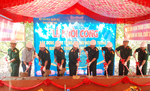 Khởi công xây dựng bia lưu niệm Quân khu miền Đông