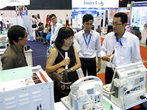 350 đơn vị tham gia Triển lãm Y tế quốc tế Việt Nam lần thứ 10
