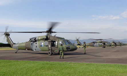 Colombia đưa trực thăng S-70i Black Hawk vào biên chế