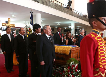 Venezuela cử hành quốc tang trọng thể Tổng thống Hugo Chavez