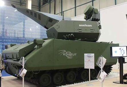 Thổ Nhĩ Kỳ giới thiệu tổ hợp phòng không tự hành thế hệ mới
