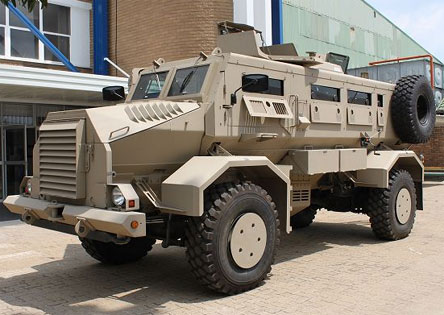 Nam Phi ra mắt xe chống mìn Casspir thế hệ mới