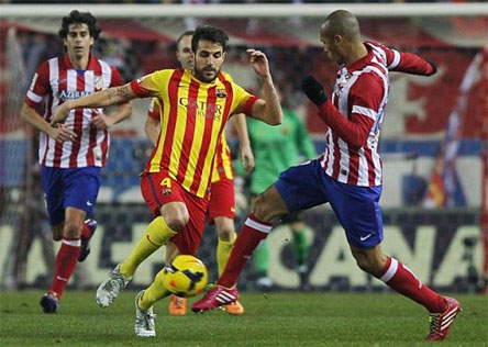 Atletico Madrid, Barca chia điểm không bàn thắng