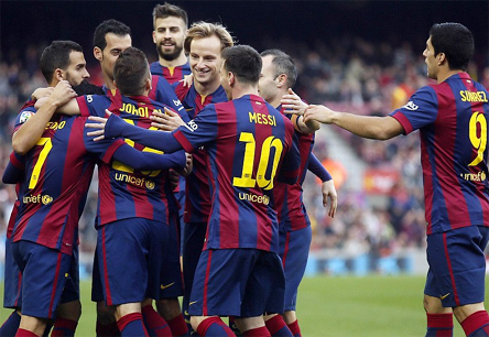 Vòng 16 La Liga: Barca đại thắng đón Giáng sinh