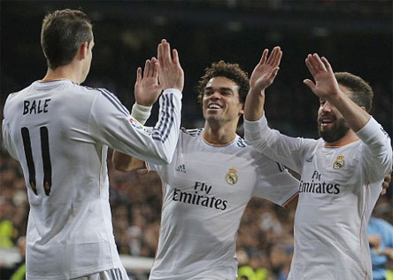 Vòng 23 La Liga: Real thắng đậm, A. Madrid thua sốc