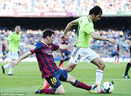 Vòng 28 La Liga: “Mưa bàn thắng” trên Nou Camp