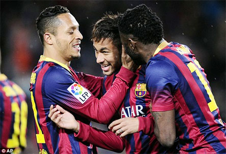 Vòng 30 La Liga: Real thất thủ, Barca thắng tưng bừng